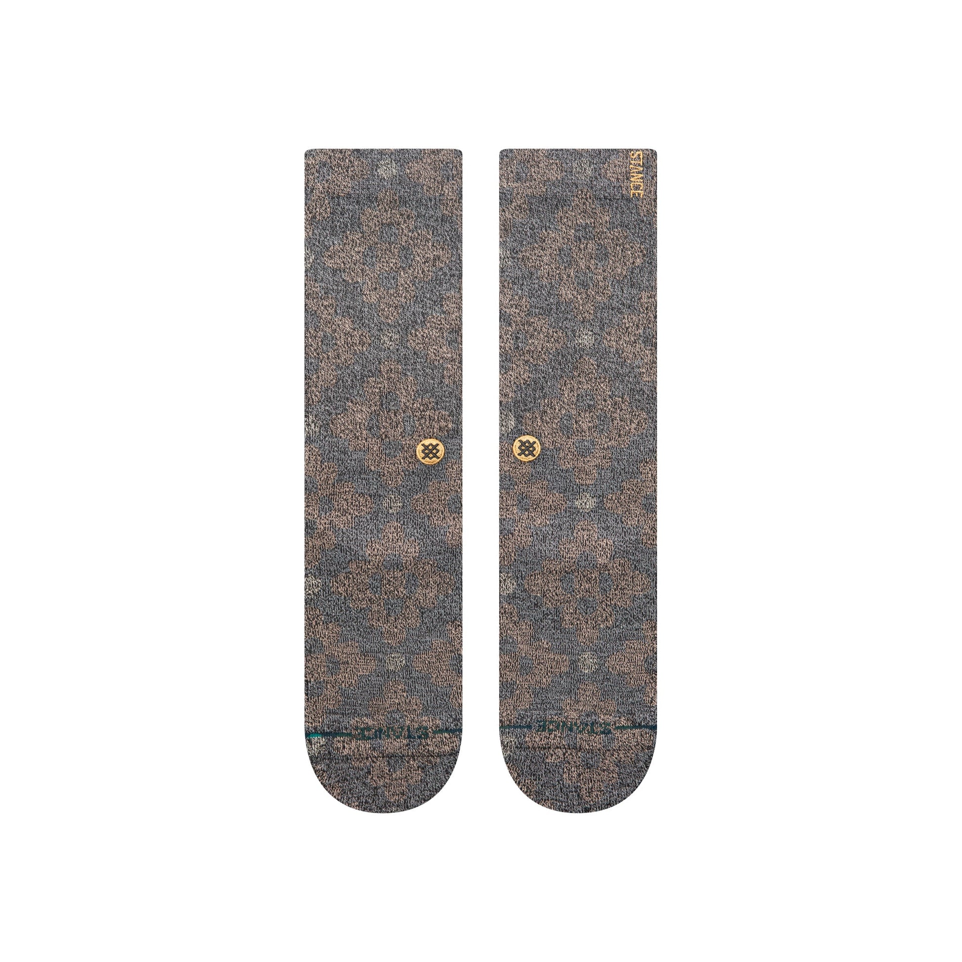 Stance San Lucas Crew Sock Dark Brown