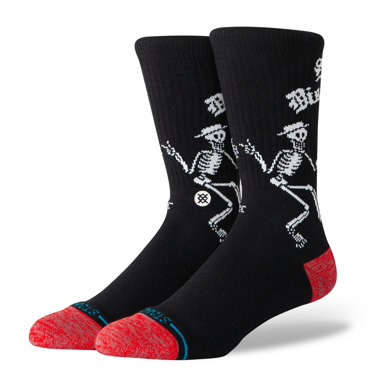 Stance Skelly Dancing Crew Sock Black