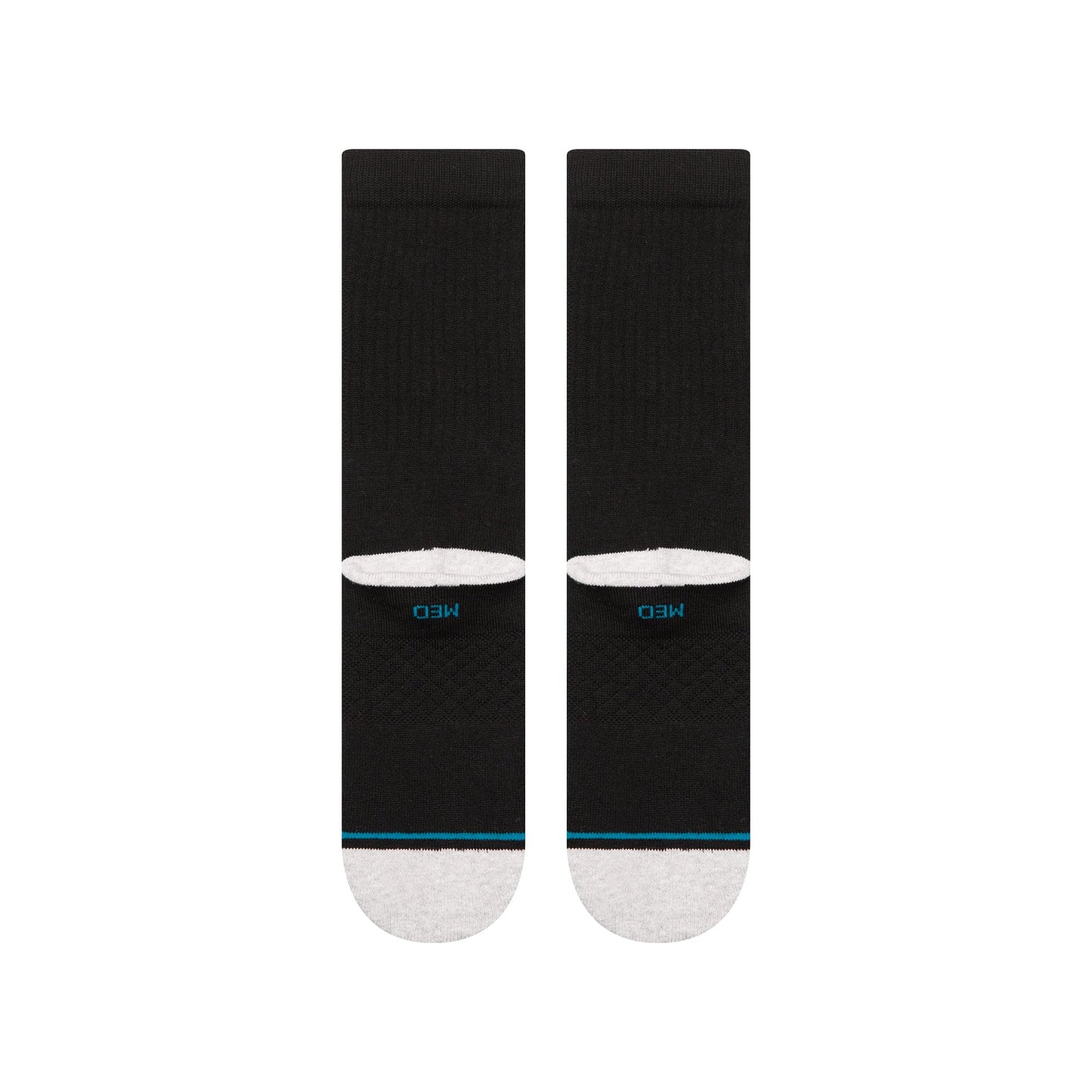 Stance Smashed Crew Sock Black