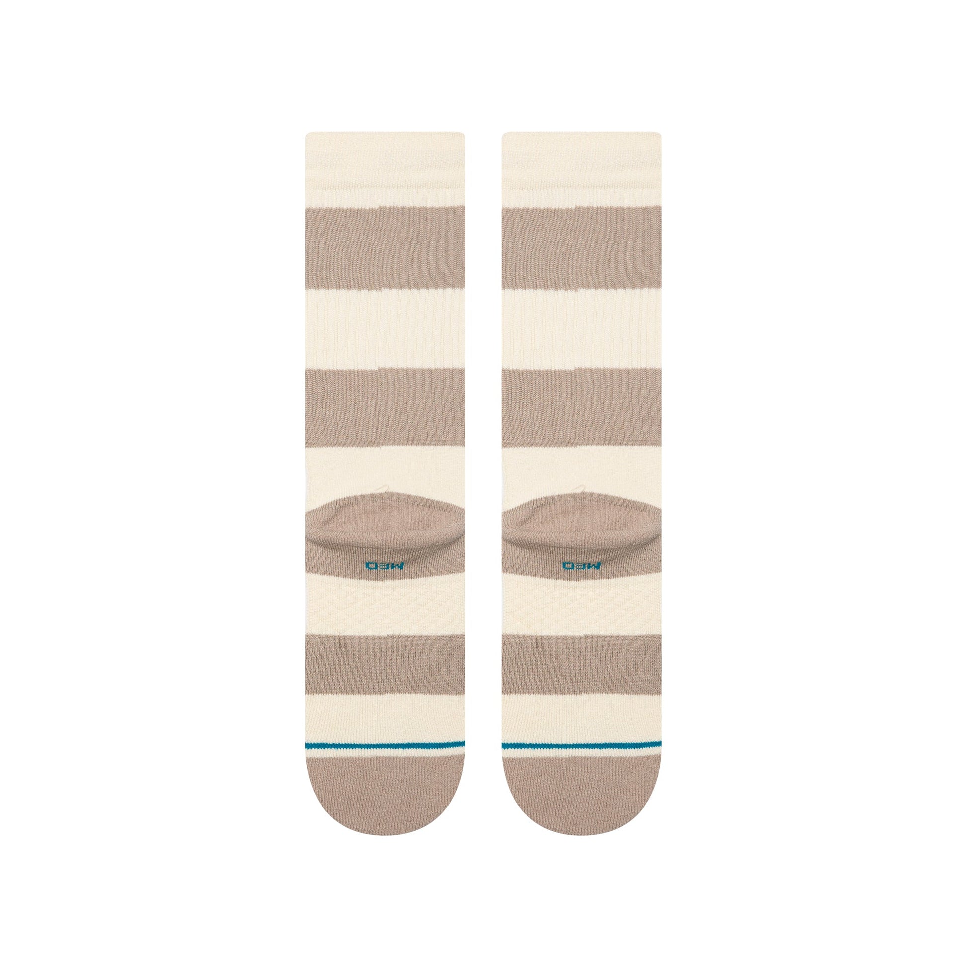 Stance Stacked Up Crew Sock String Grey