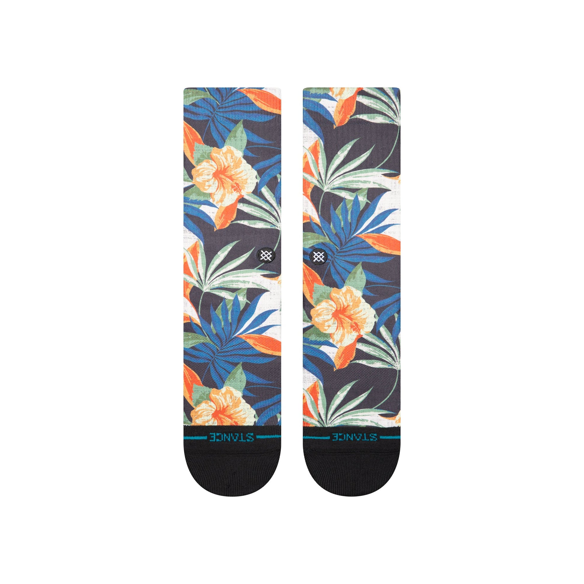 Stance Tiki Tides Crew Sock Black