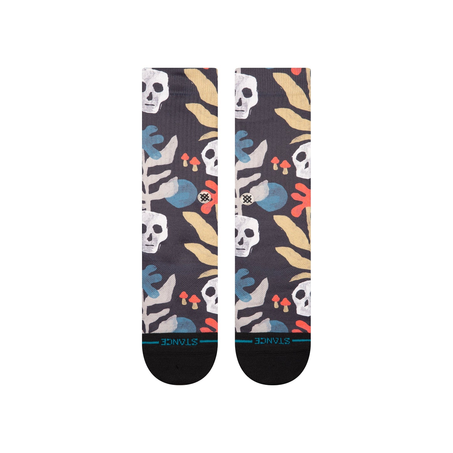 Stance Tropiskull Crew Sock Black