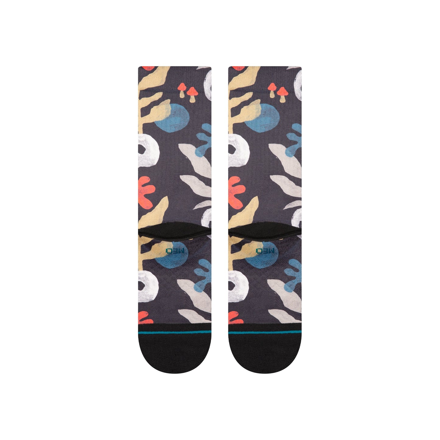 Stance Tropiskull Crew Sock Black