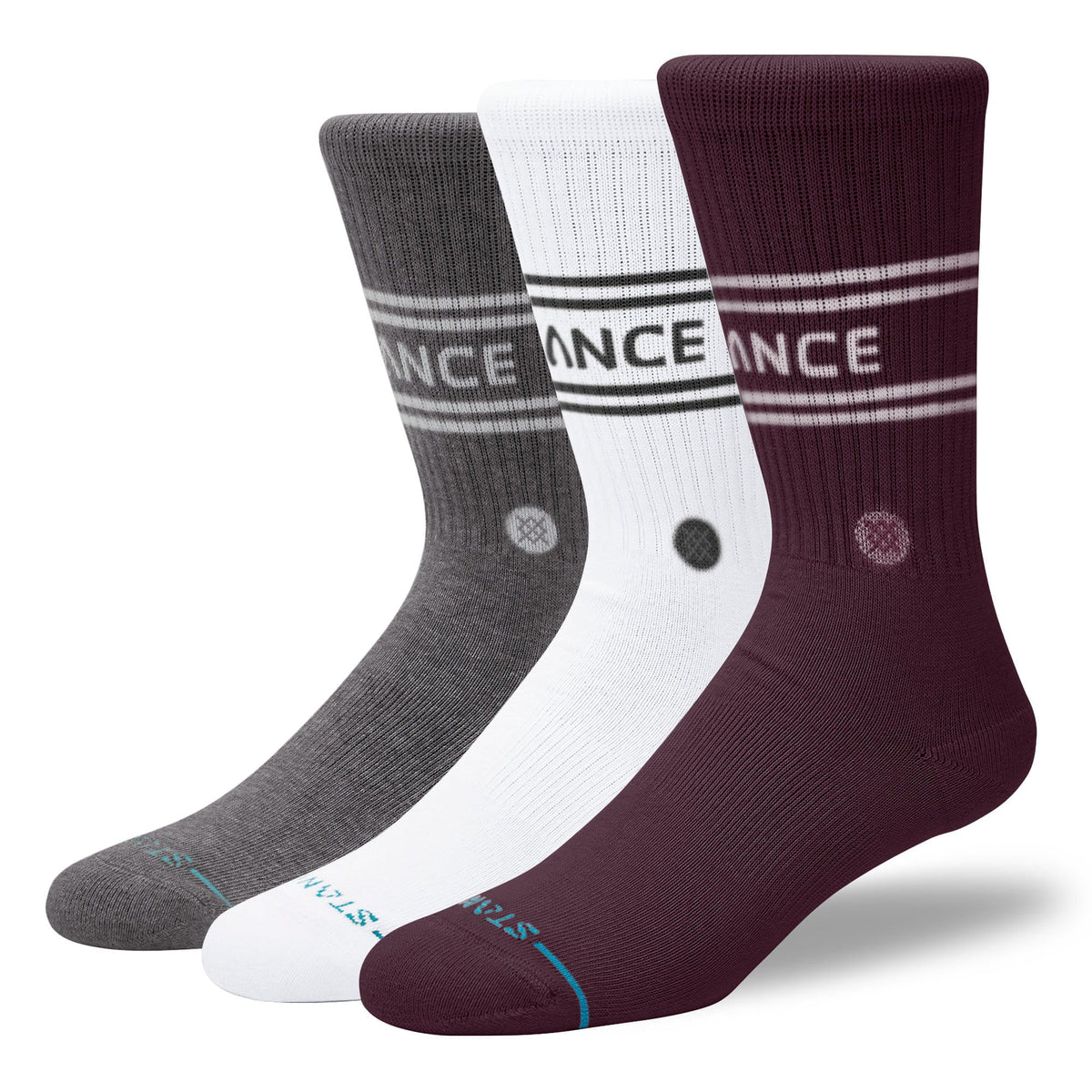 Stance | Vital Crew Sock 3 Pack Fig