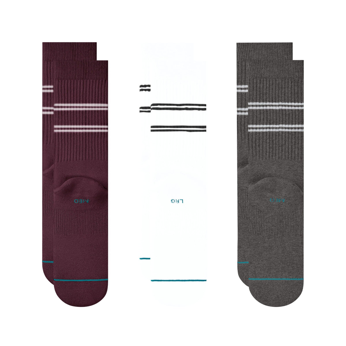 Stance | Vital Crew Sock 3 Pack Fig