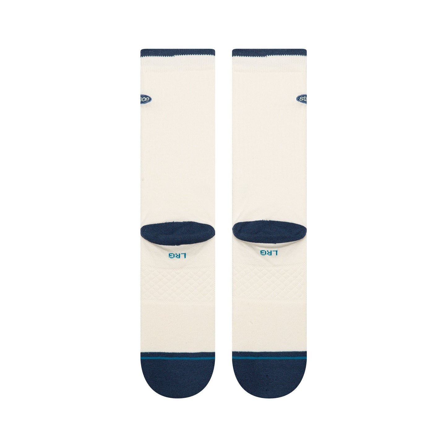 Stance Blurred Crew Sock Canvas