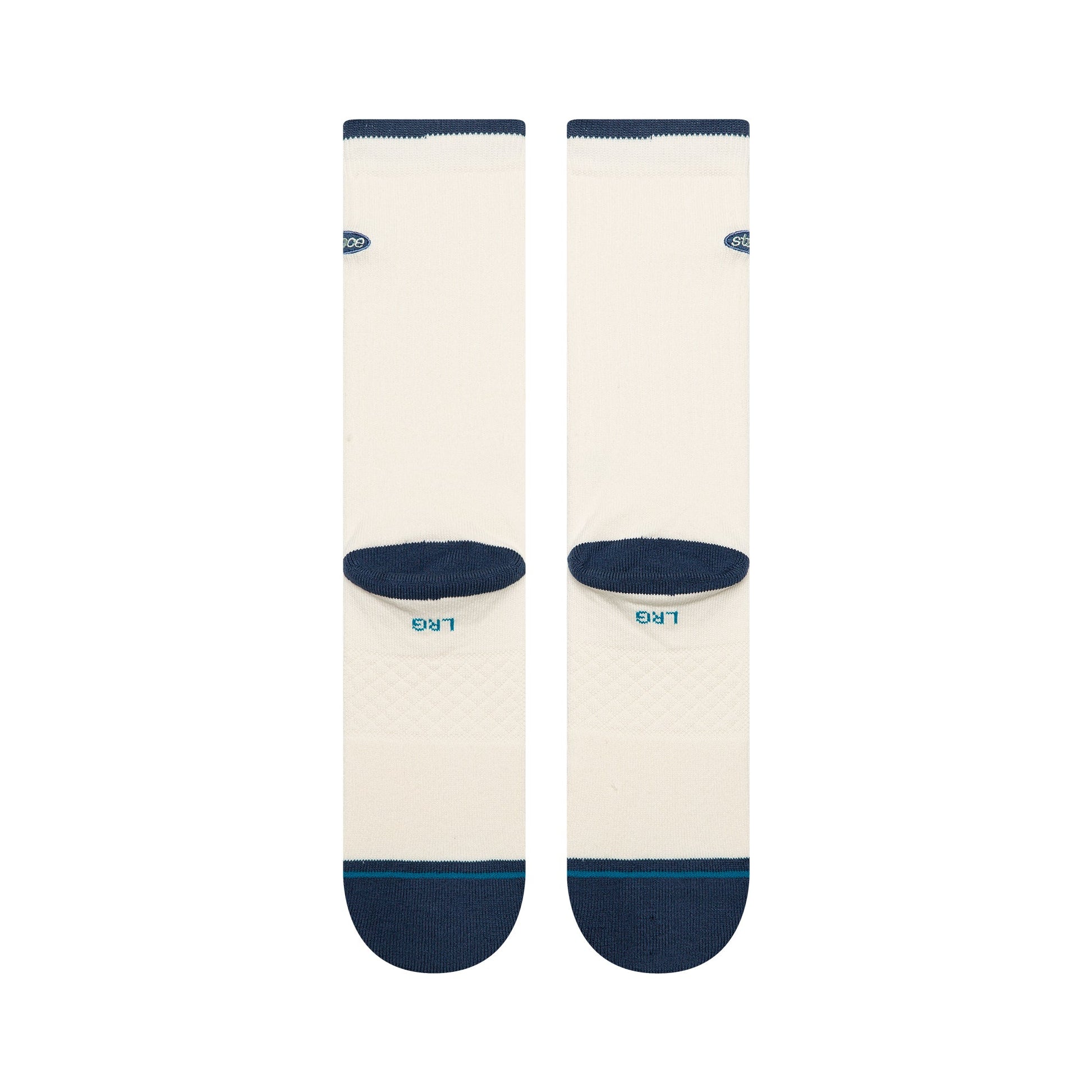 Stance Blurred Crew Sock Canvas