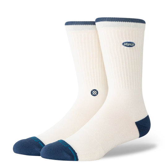 Stance Blurred Crew Sock Canvas