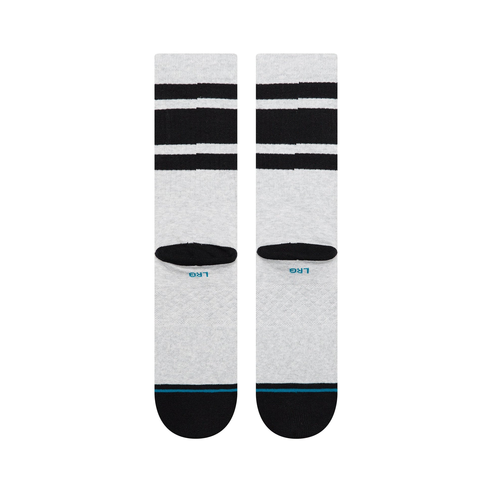 Stance Boyd Skull Crew Sock Heather Grey