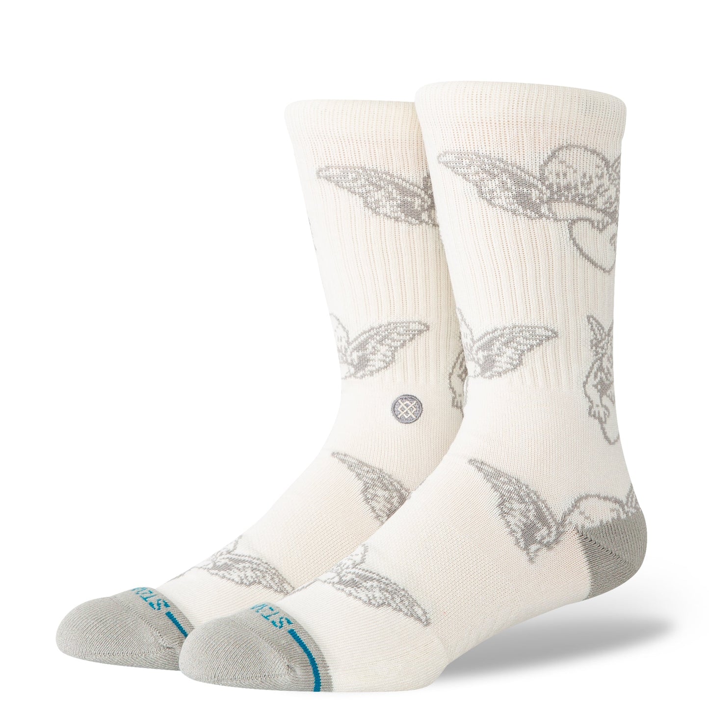 Stance Cherub Crew Sock Canvas