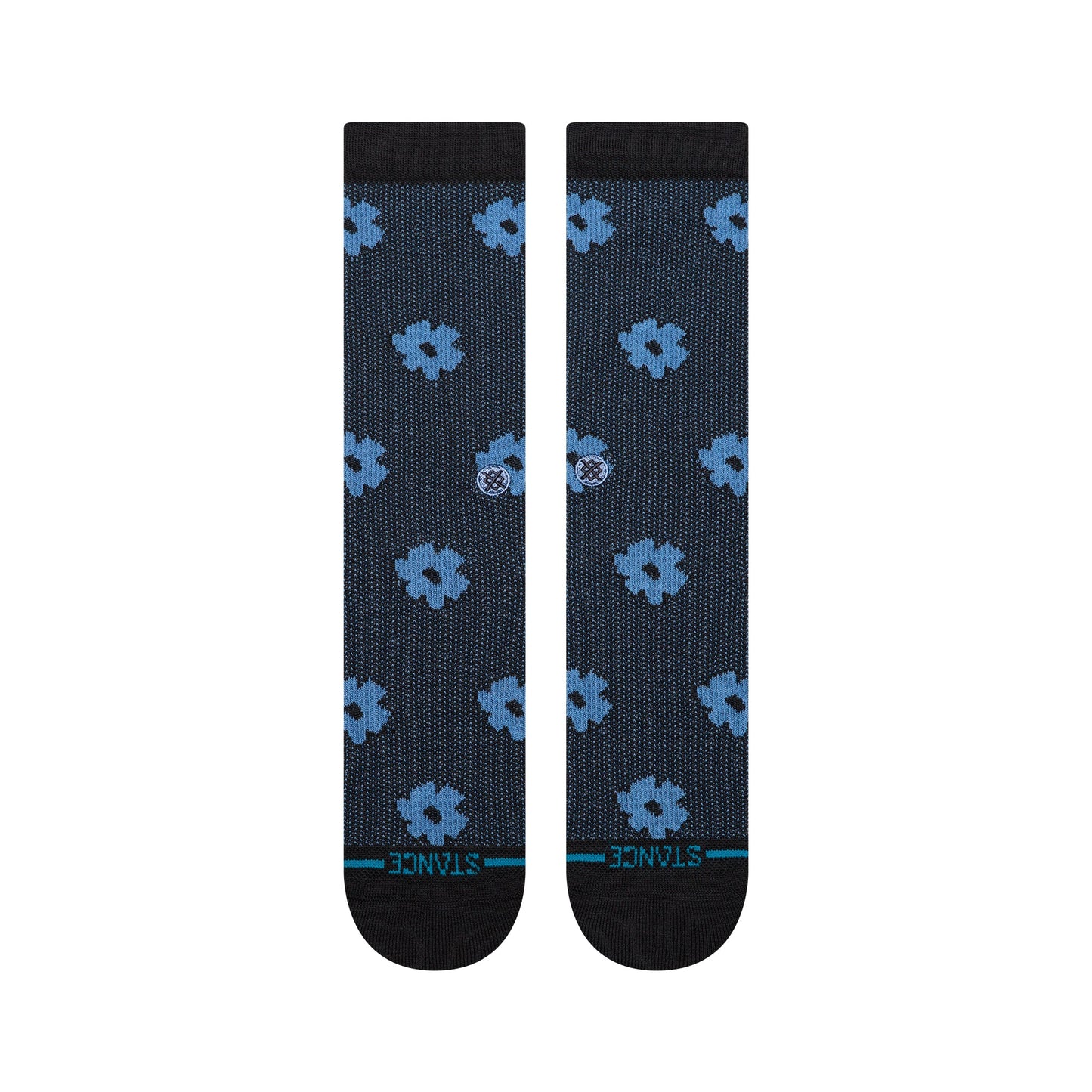 Stance Digital Daisy Crew Sock Black