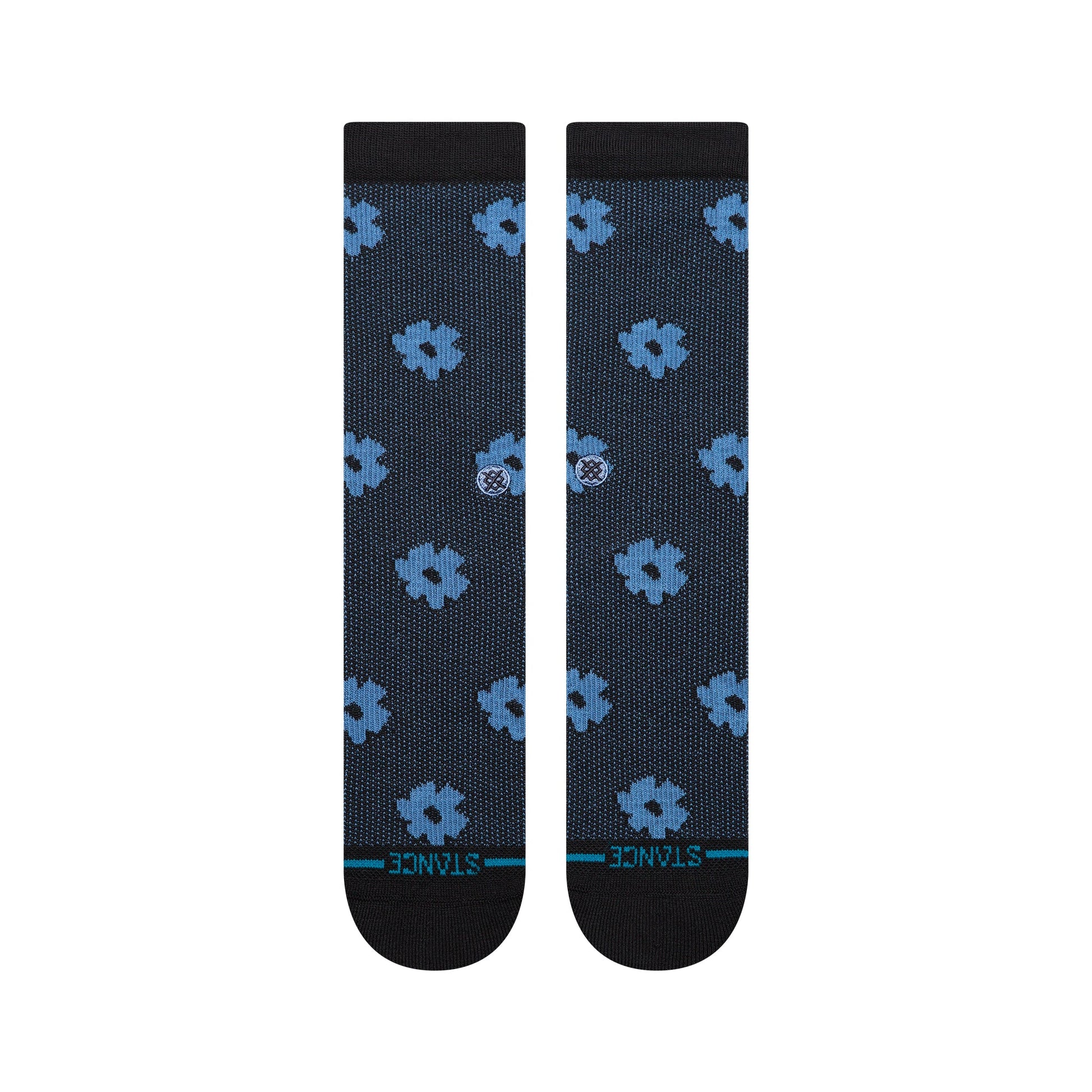Stance Digital Daisy Crew Sock Black