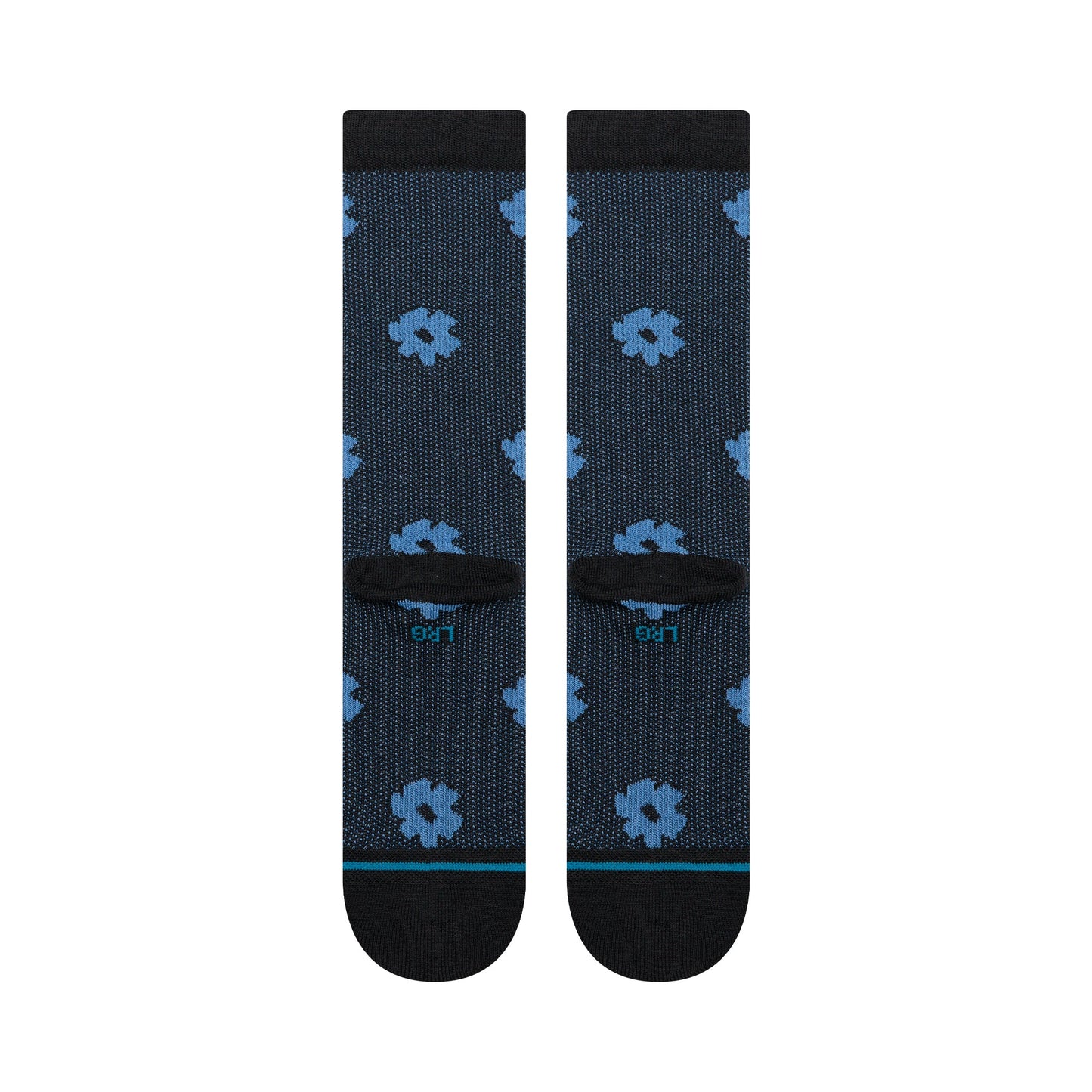 Stance Digital Daisy Crew Sock Black