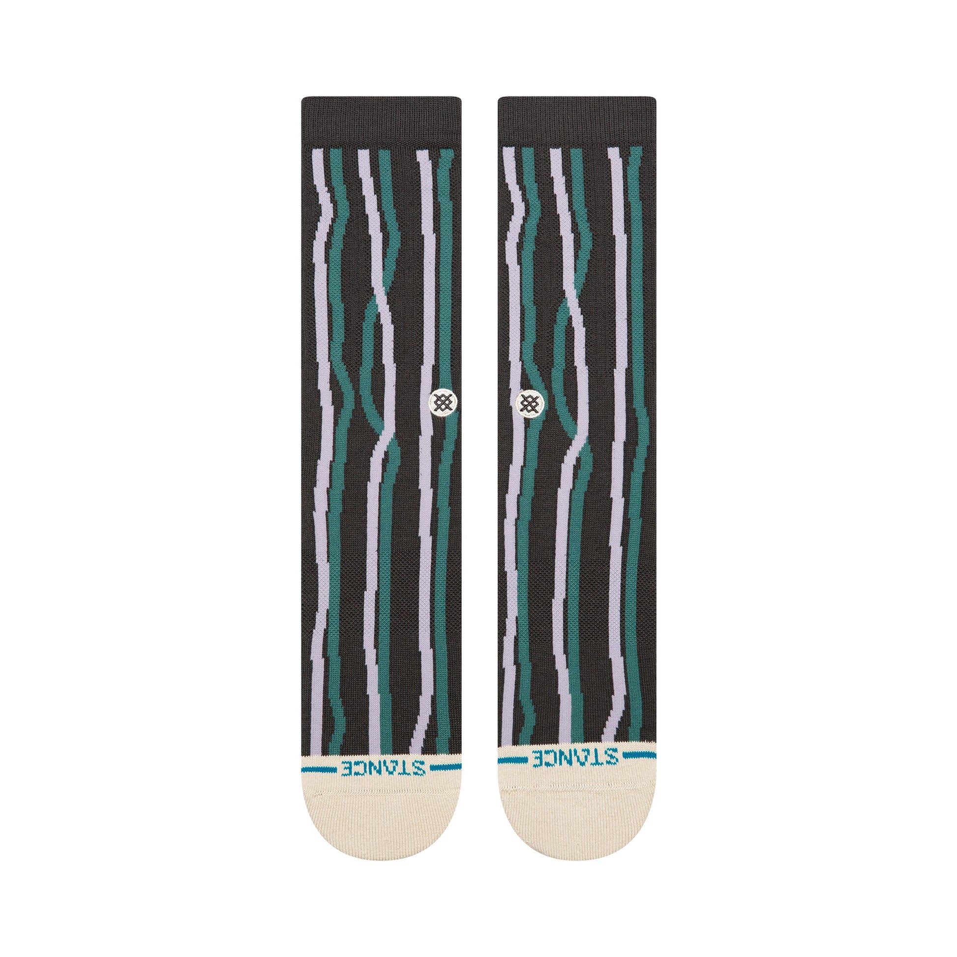 Stance Kelp Crew Sock Charcoal