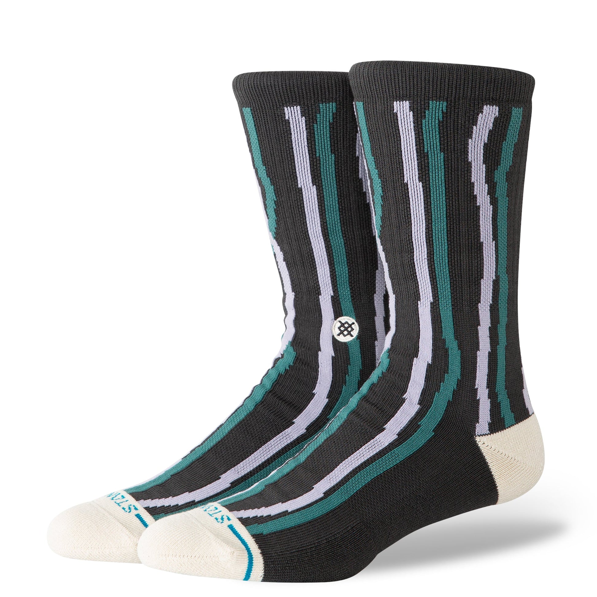 Stance Kelp Crew Sock Charcoal