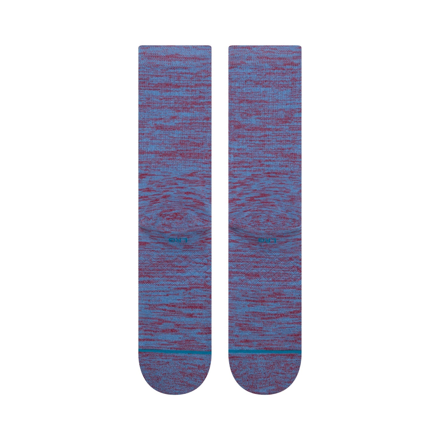 Stance Marled Crew Sock Capri Blue
