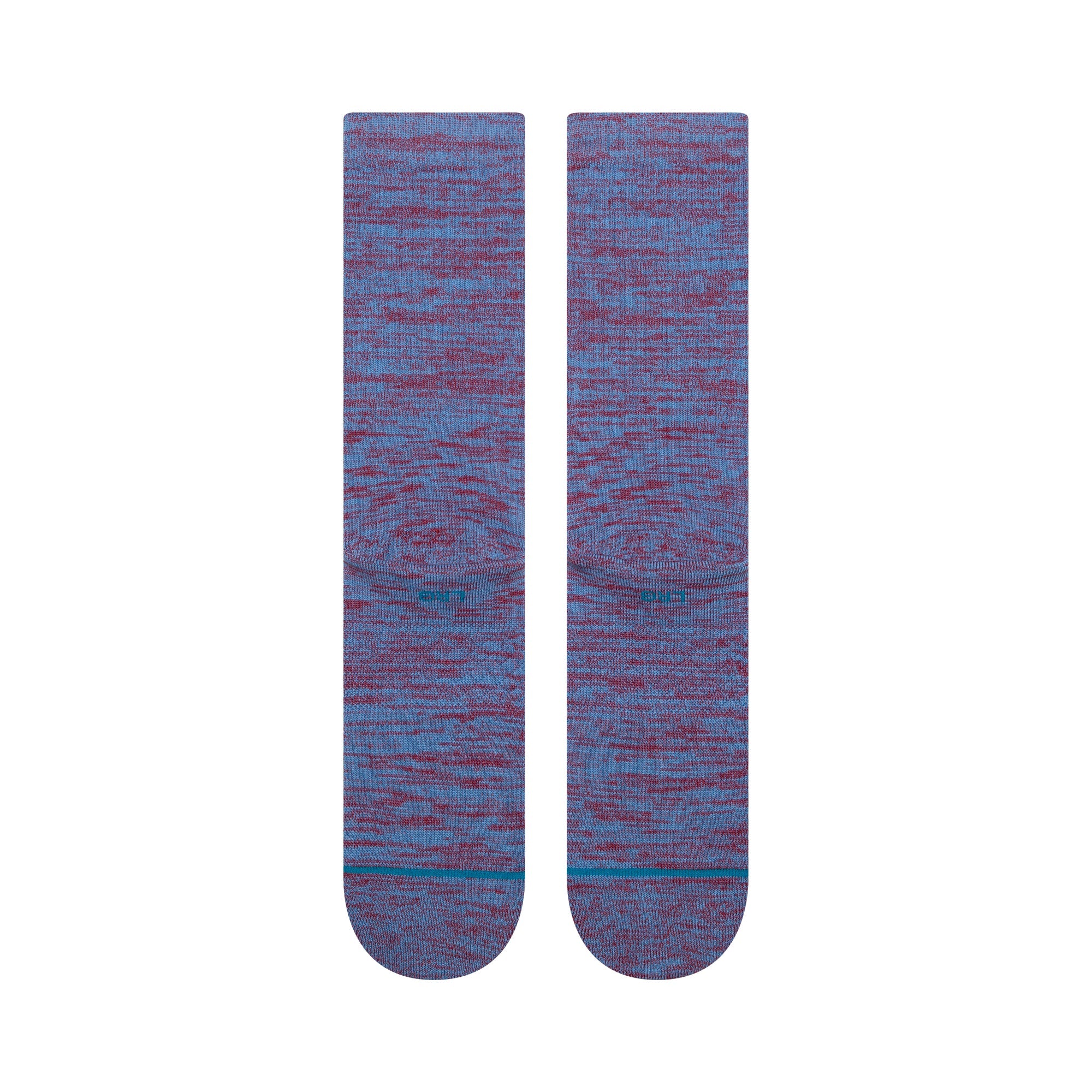 Stance Marled Crew Sock Capri Blue