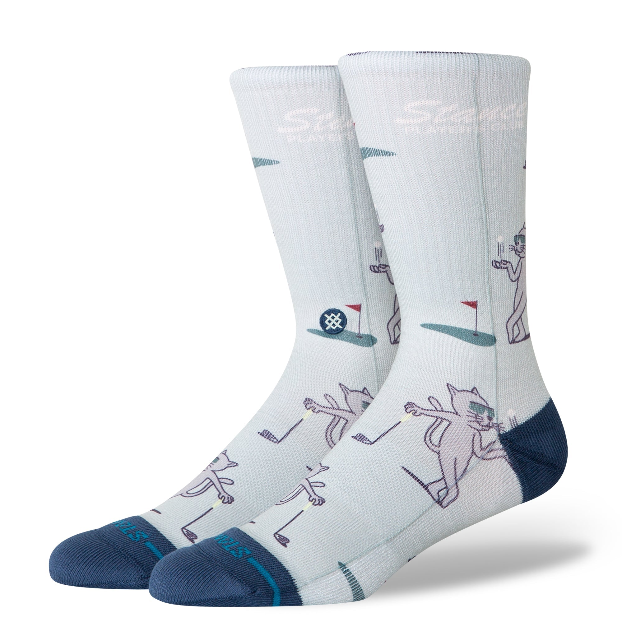 Stance Players Club Crew Sock - Green
