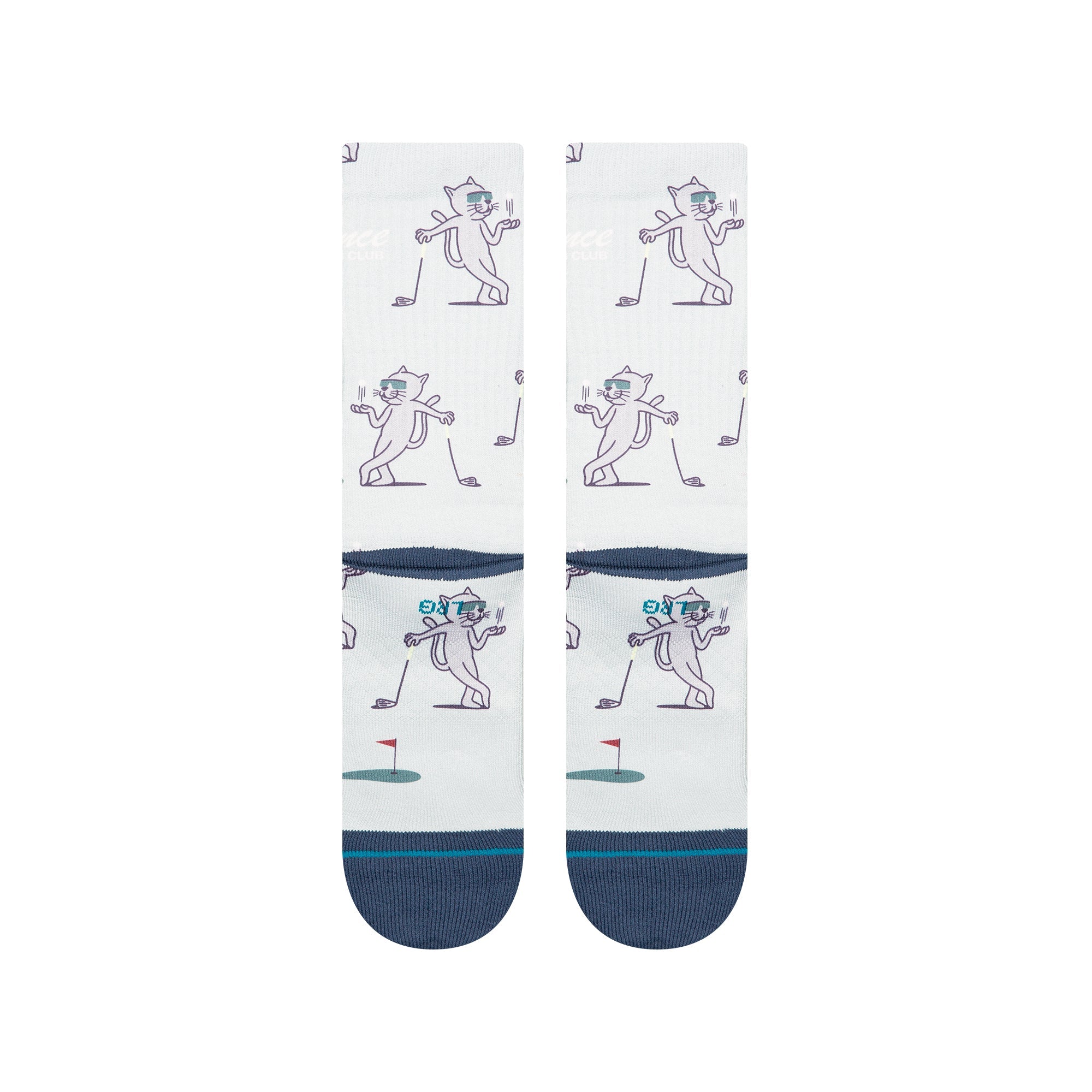 Stance Players Club Crew Sock - Green