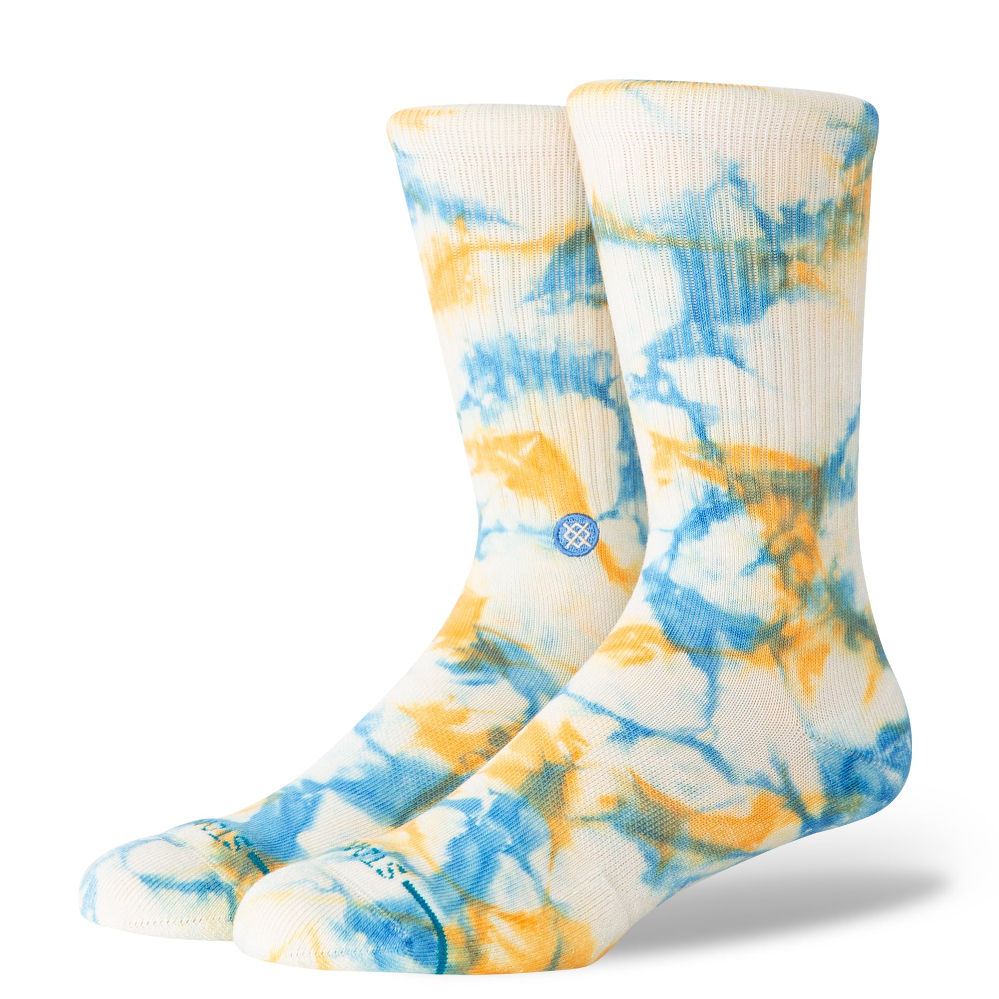 Stance Spotty Dye Crew Sock - Mango