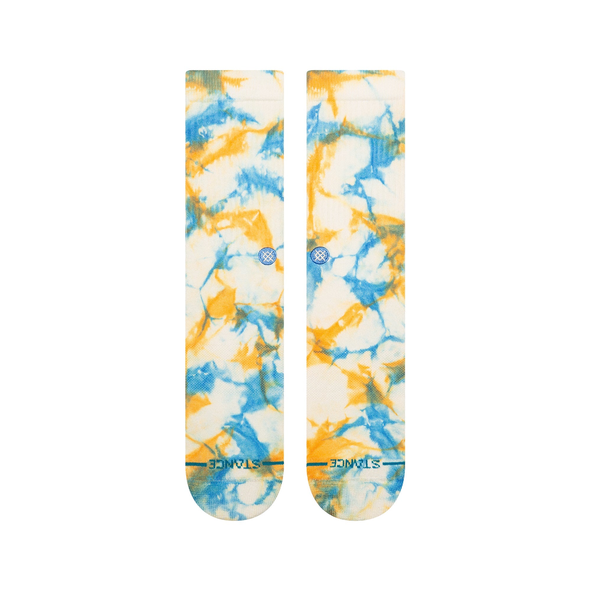 Stance Spotty Dye Crew Sock - Mango
