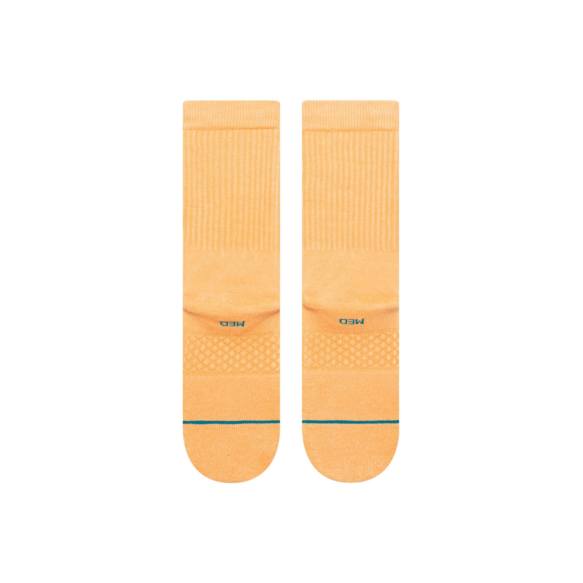 Stance Icon Washed Crew Sock Peach