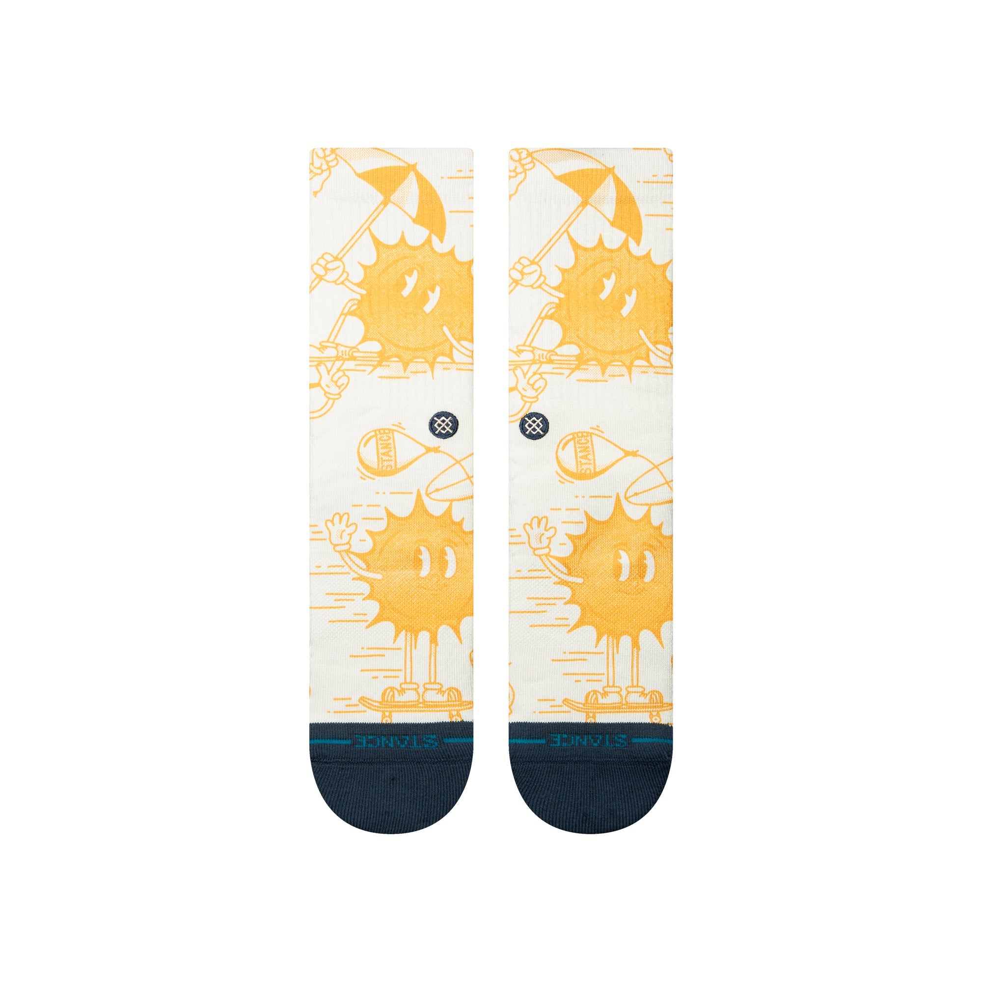 Stance Sonnys Crew Sock Yellow