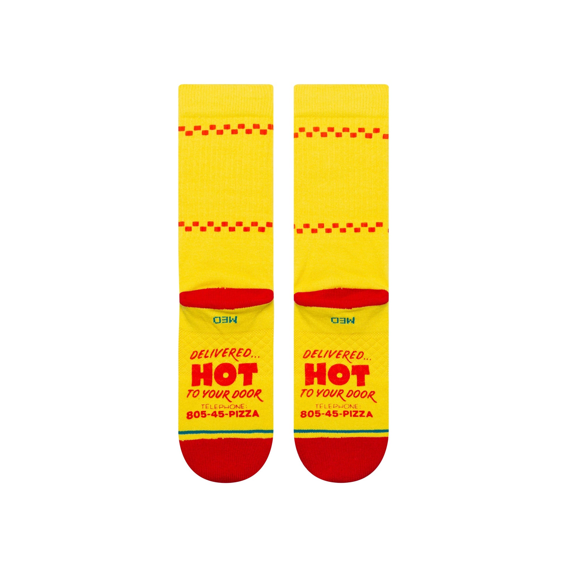 Stance Surfer Boy Crew Sock Yellow