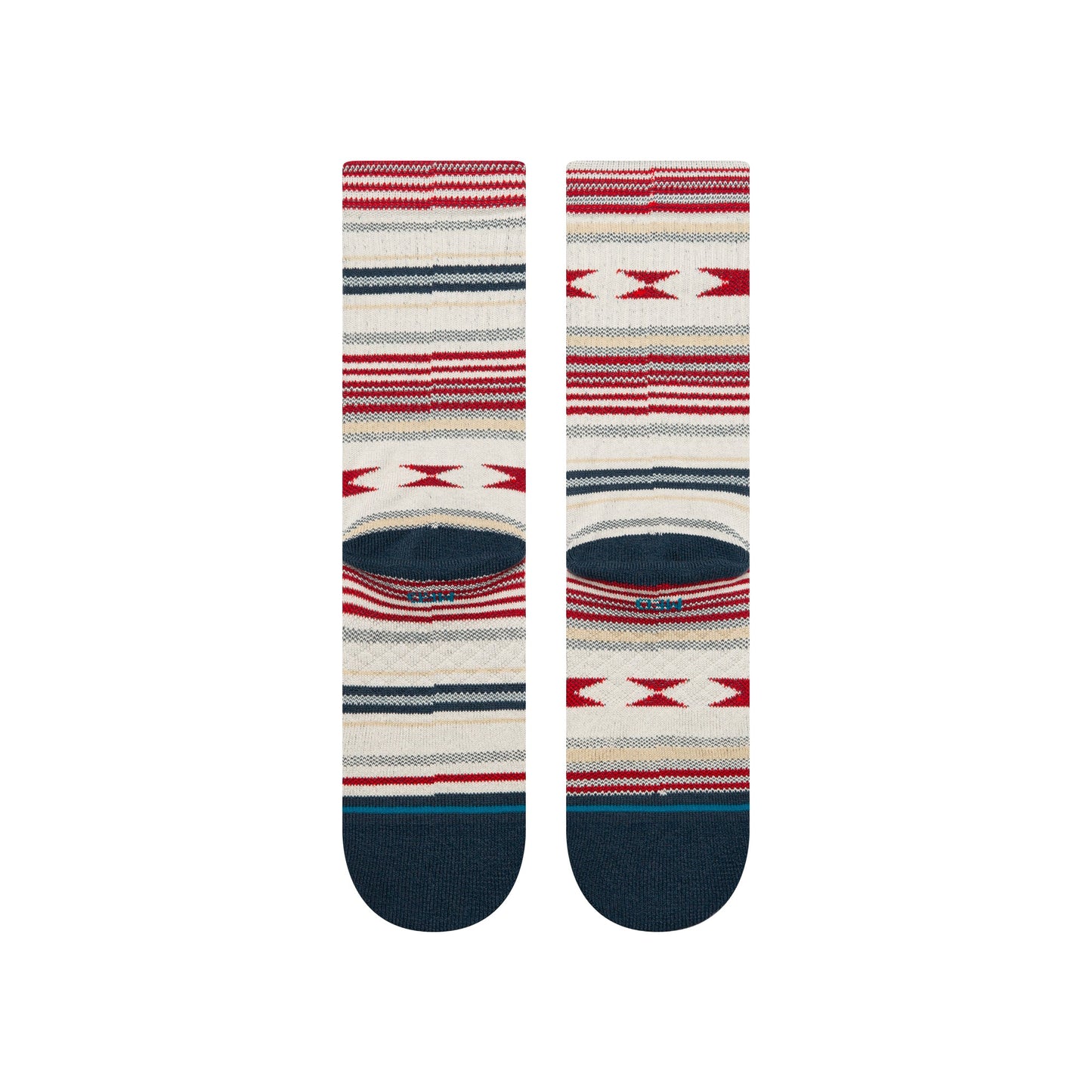 Stance Vista Cruz Crew Sock Vintage White