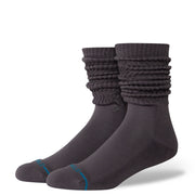 Stance Icon Slouch Crew Sock Charcoal