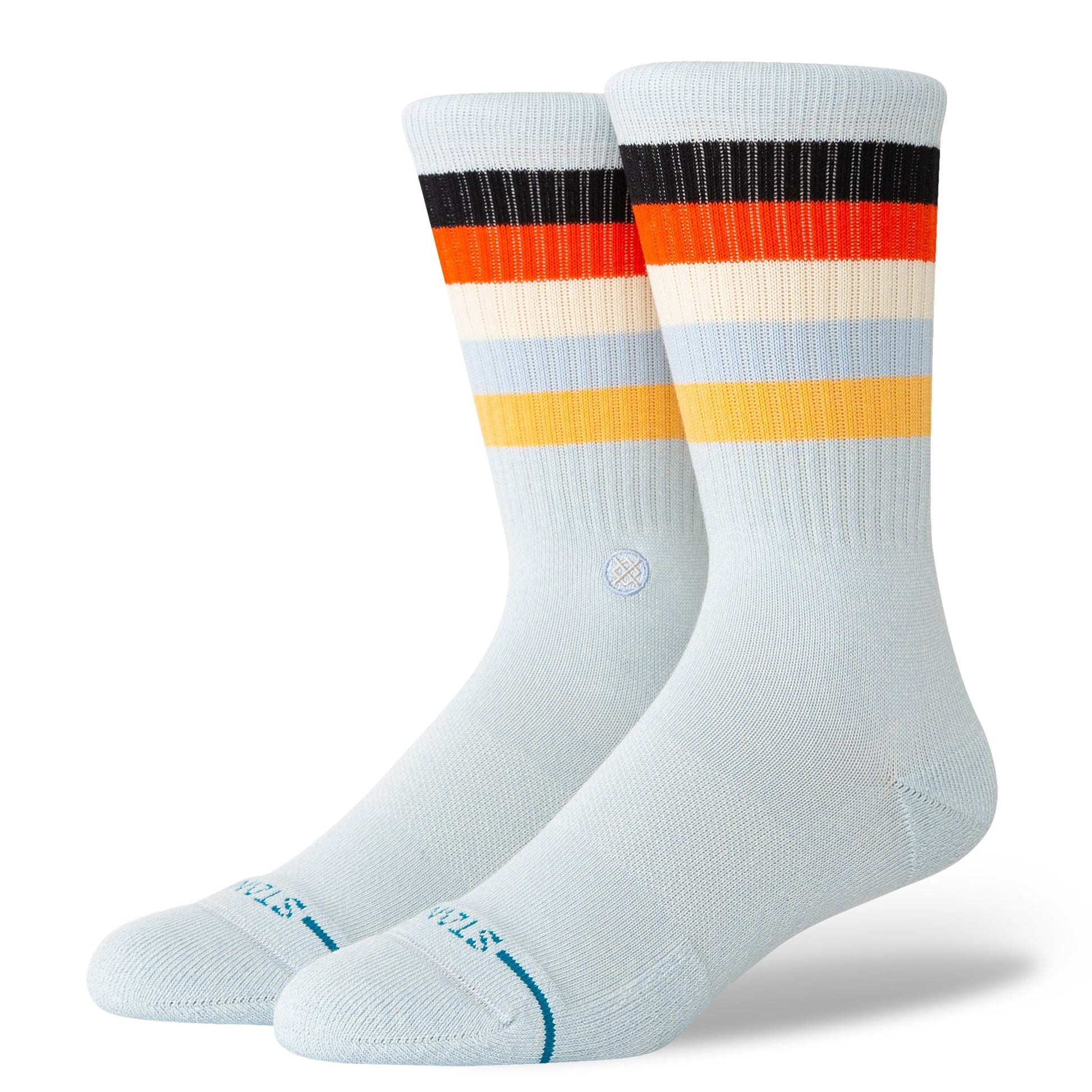 Stance Maliboo Crew Sock Ice Blue