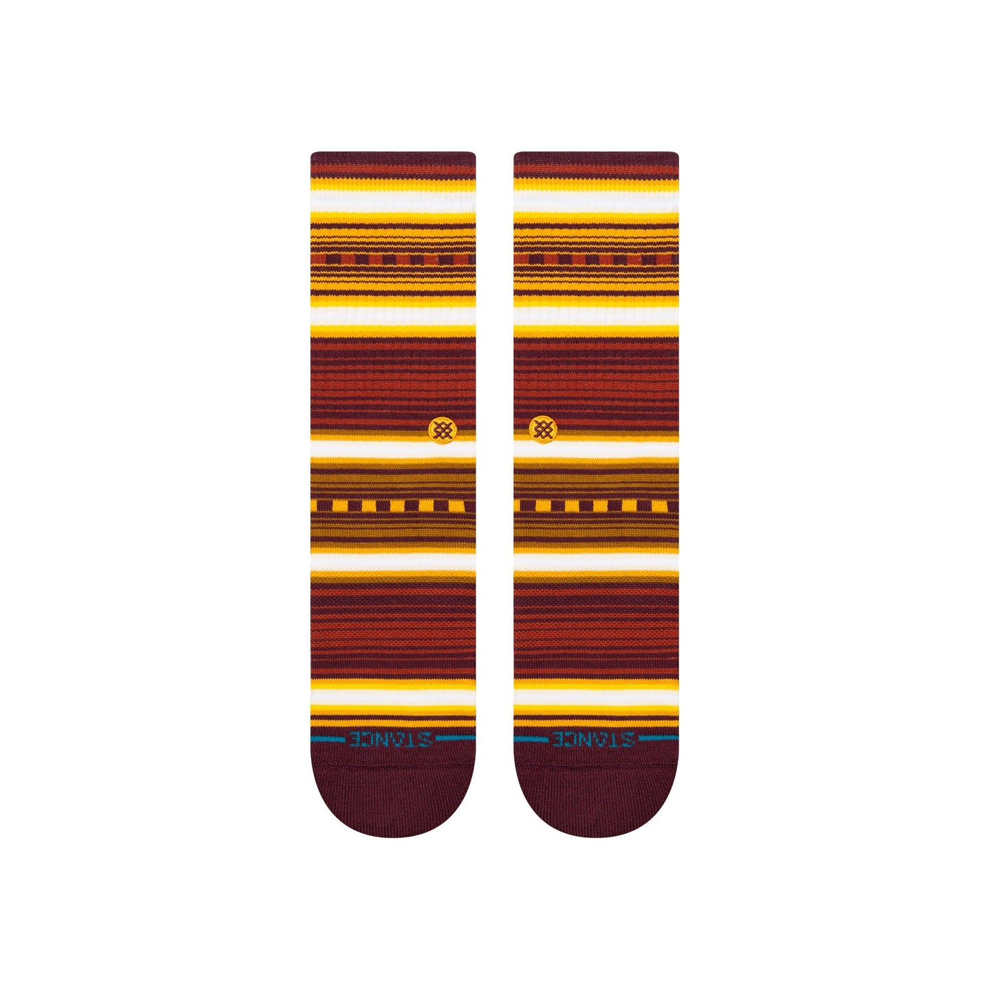 Stance Windy Pine Crew Sock Rust