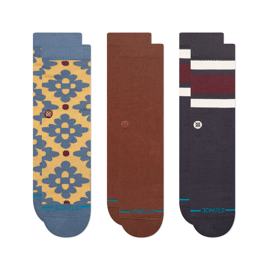CERAMIC CREW SOCK 3 PACK