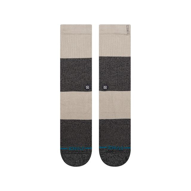 Stance Twist Stripe Crew Sock Grey