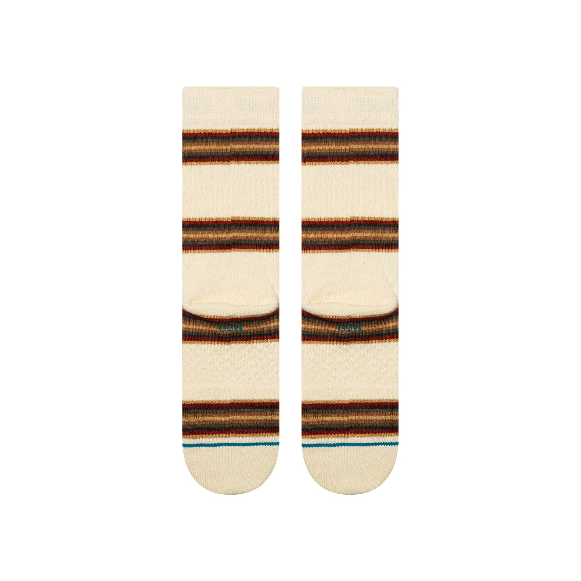 Stance Hill Top Crew Sock Canvas 