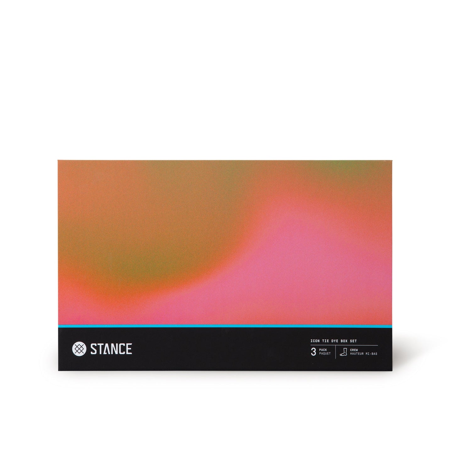 Stance Icon Dye Out Crew Box Set Sock Canvas 