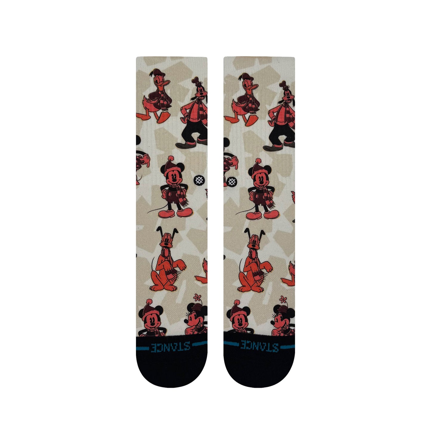 Stance Mickeys Xmas Crew Sock Canvas
