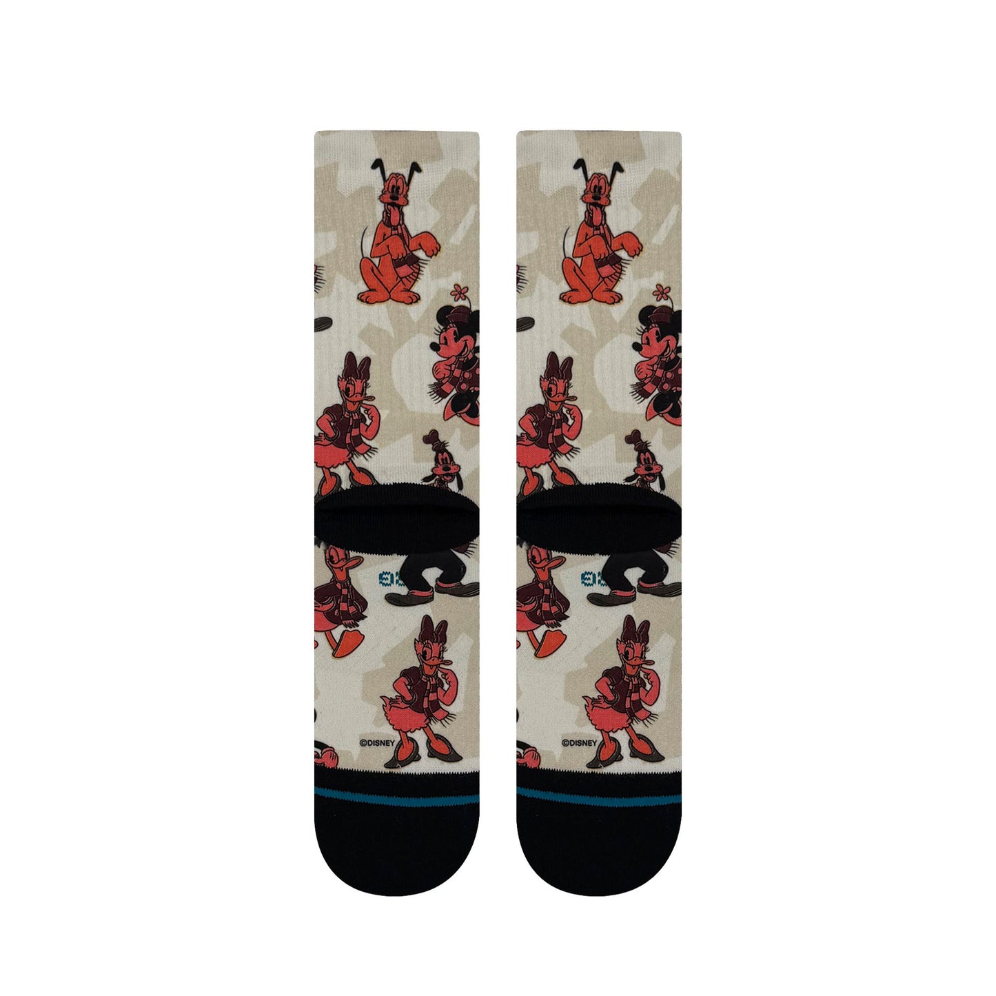 Stance Mickeys Xmas Crew Sock Canvas