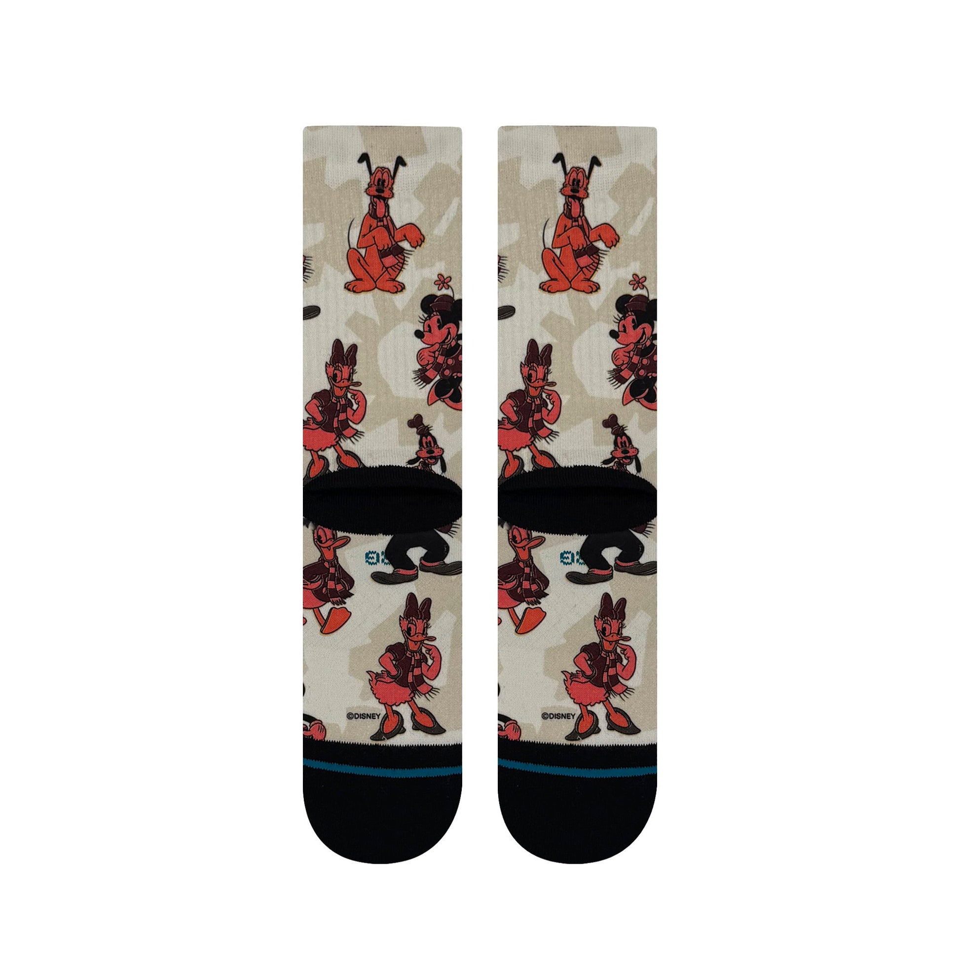Stance Mickeys Xmas Crew Sock Canvas