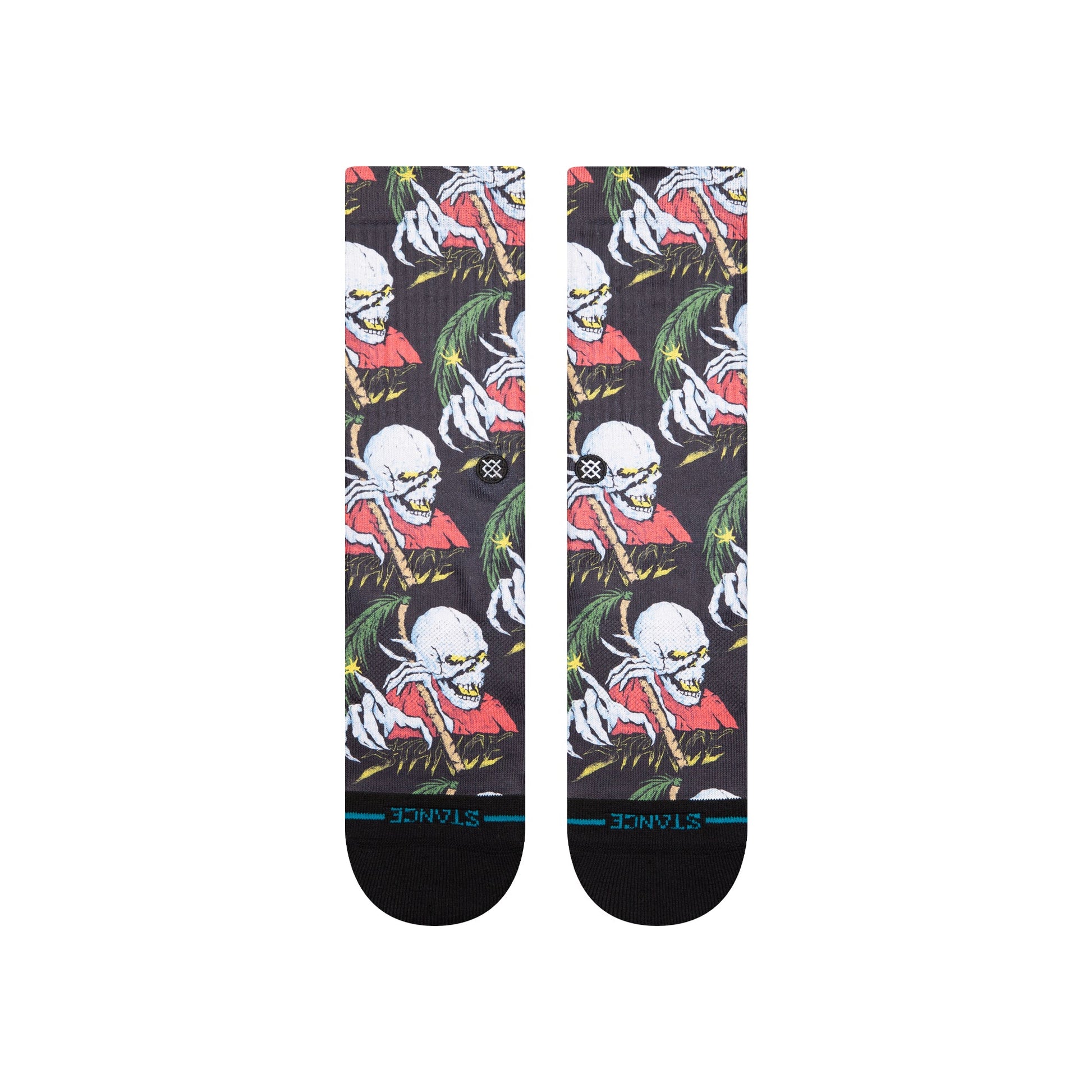 Stance Palm Slayer Crew Sock Black 