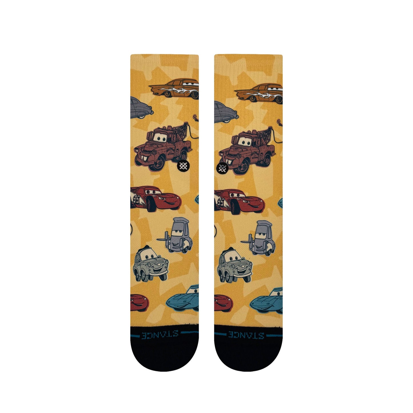 Stance Radiator Springs Crew Sock Yellow