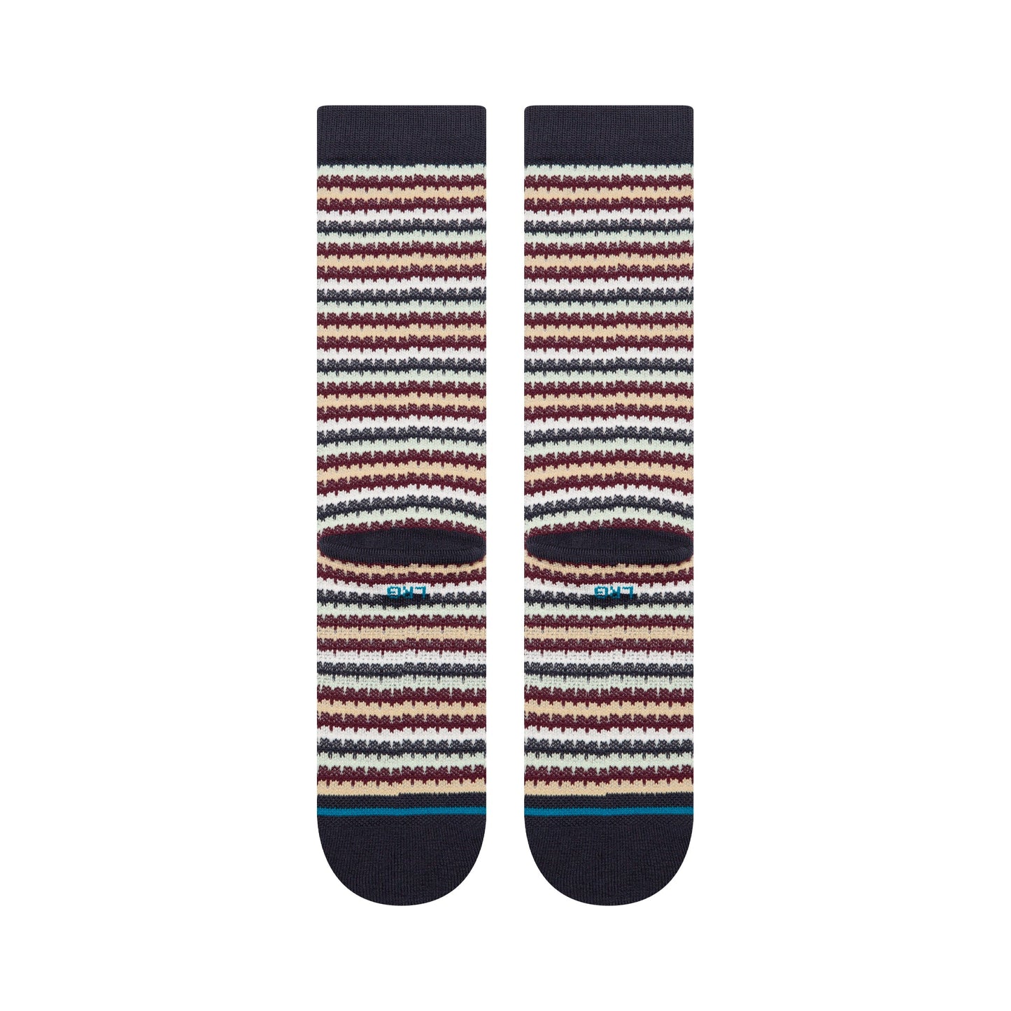 CHICLETS WAFFLE KNIT CREW SOCK