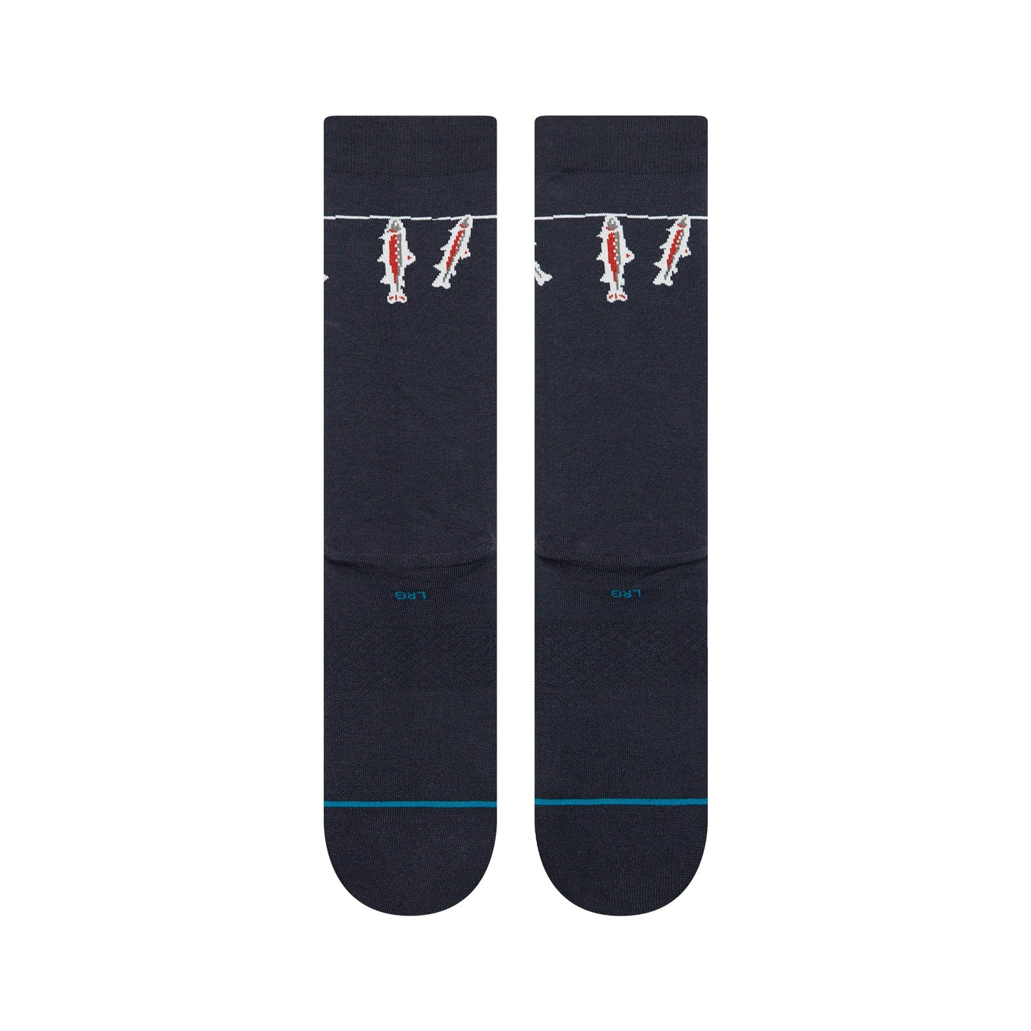 GONE FISHIN CREW SOCK