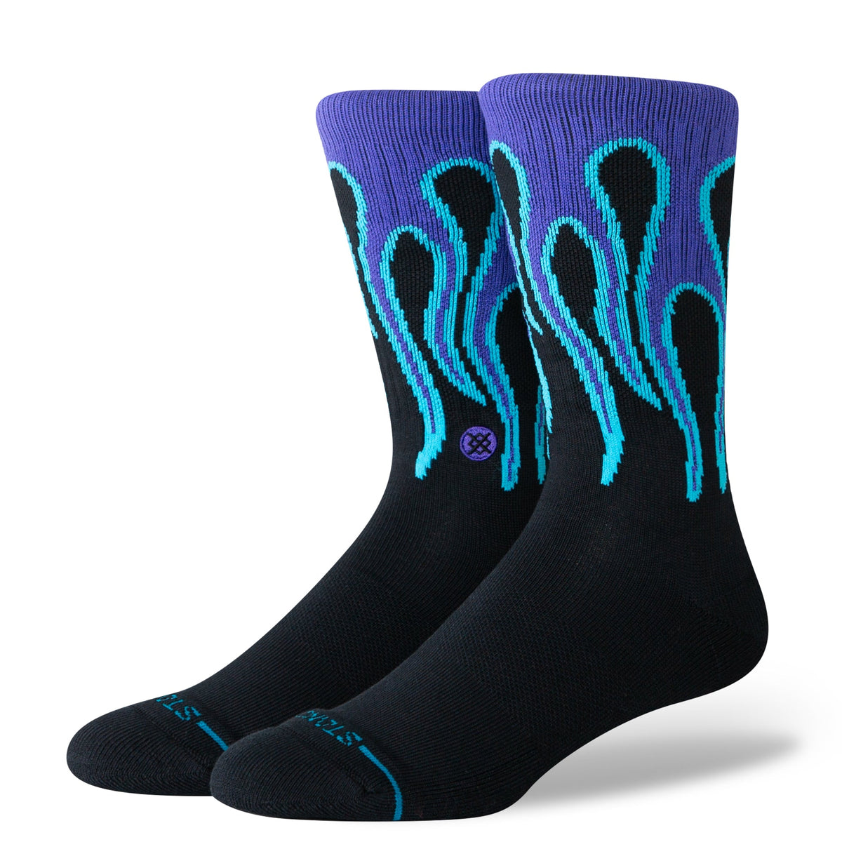 Stance | Amethyst Crew Sock Black