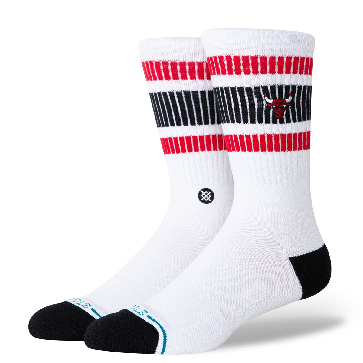 Stance | Crossover Chicago Bulls Crew Sock White