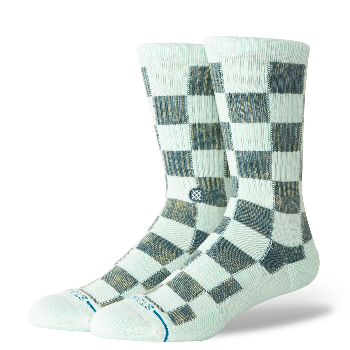 Stance | Dance Floor Crew Sock Dusty Aqua