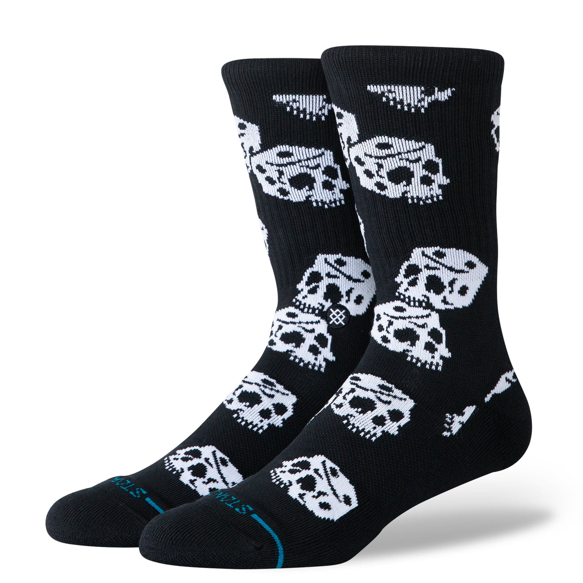 Stance | Die Up Crew Sock Black