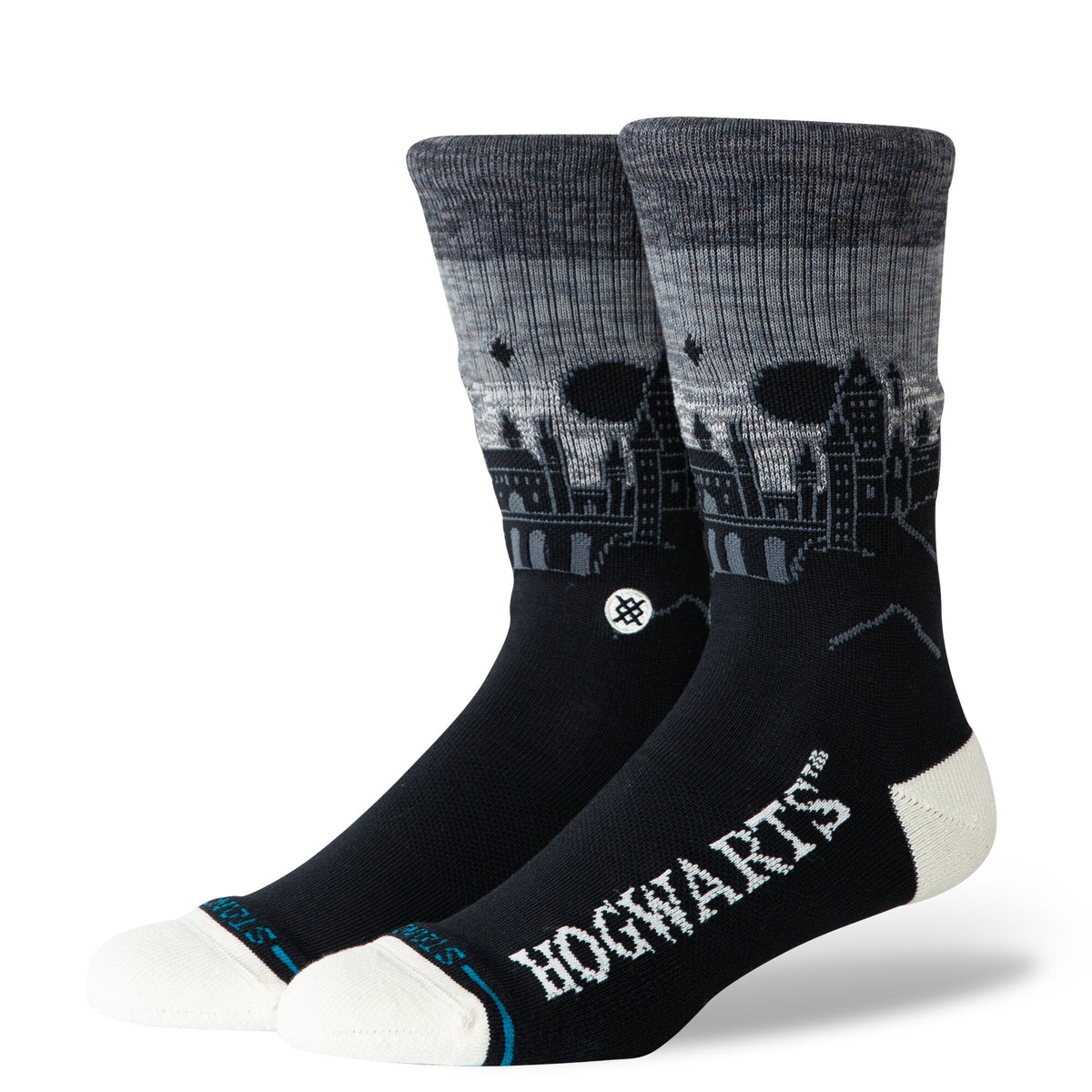 Stance | Hogwarts Castle Crew Sock Black