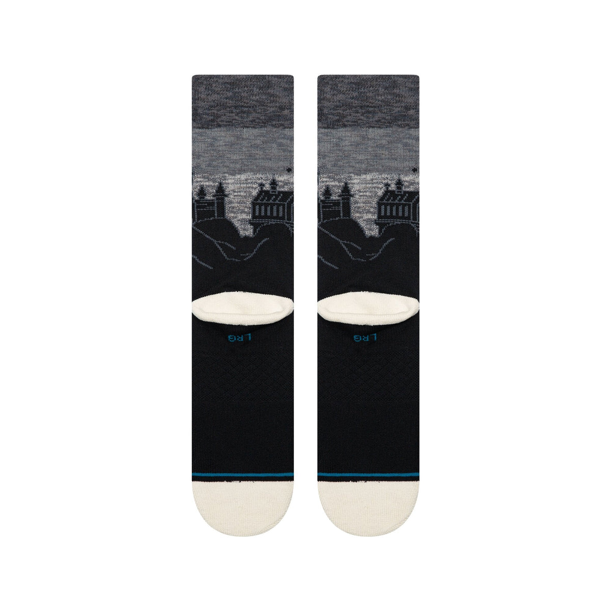 Stance | Hogwarts Castle Crew Sock Black
