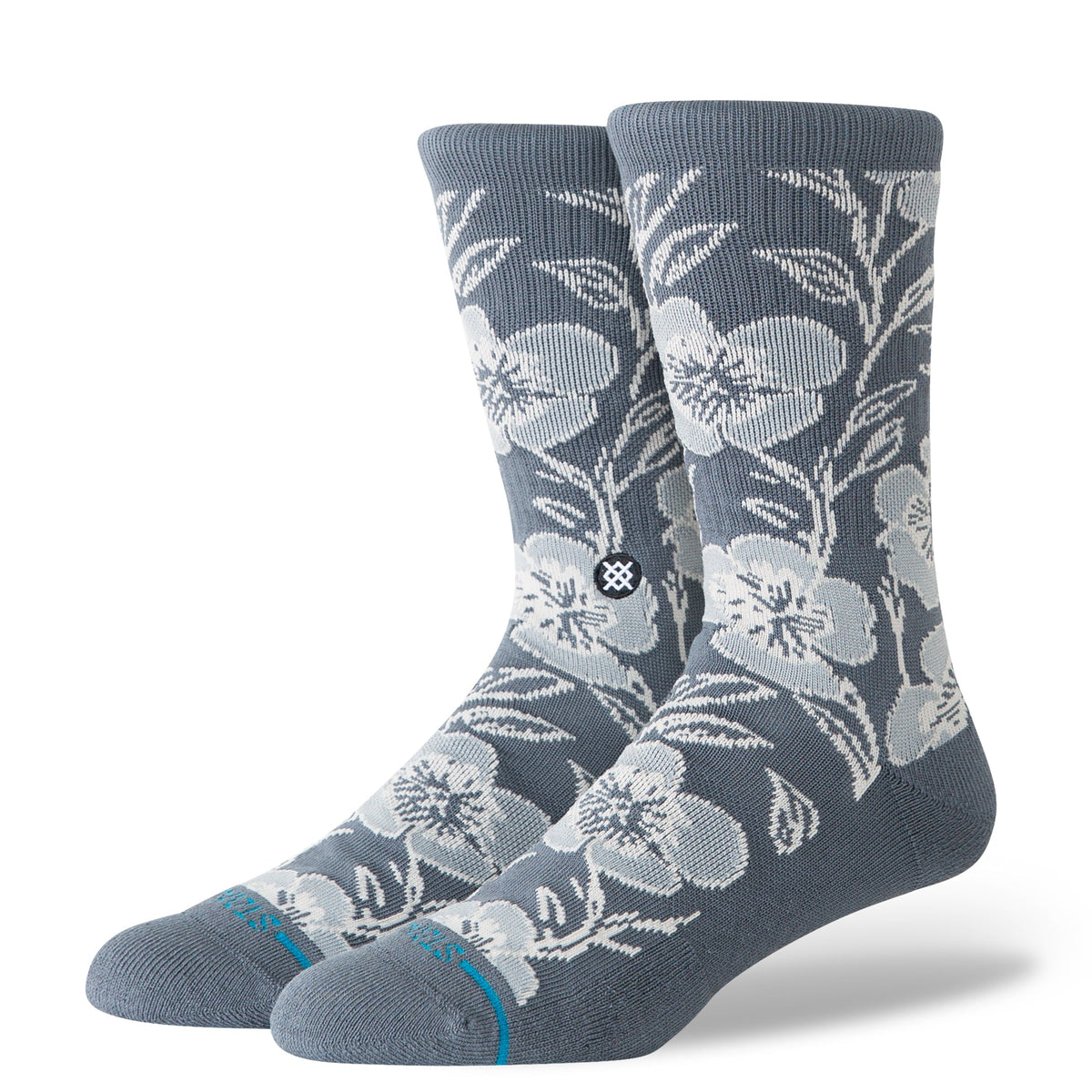 Stance | Papaver Crew Sock Grey